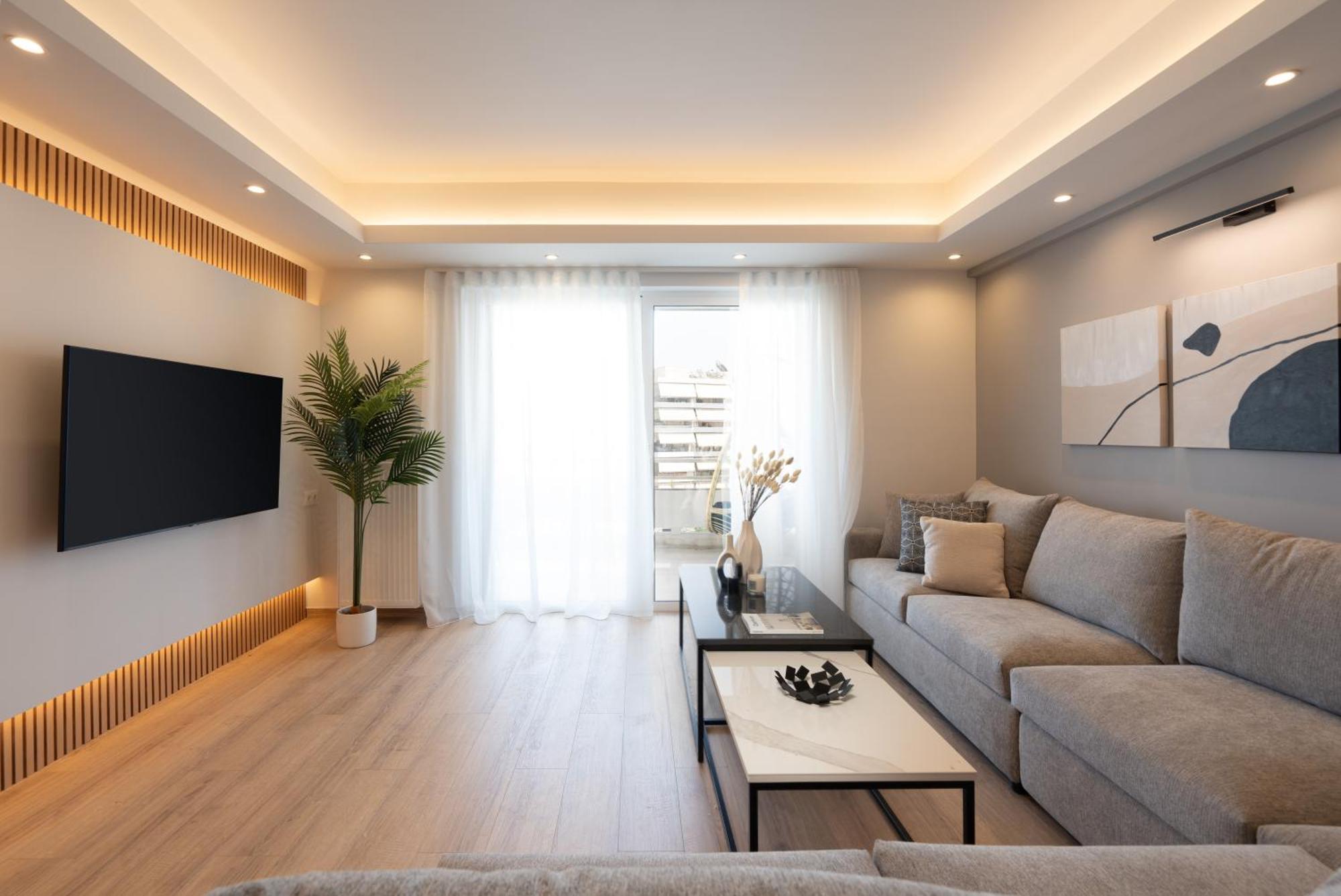 Luxury 4 Bedrooms Apartment Near Flisvos Marina Pireus Exteriör bild
